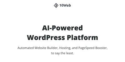 10Web AI Tool