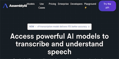 AssemblyAI AI Tool