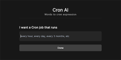 Cron AI AI Tool