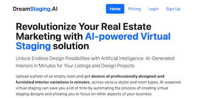 DreamStaging.AI AI Tool