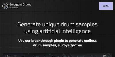 Emergent Drums AI Tool