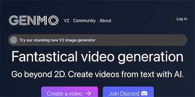 Genmo AI AI Tool