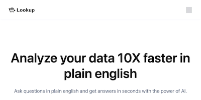 Lookup AI Tool