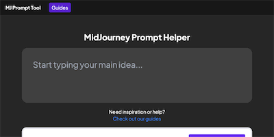 MidJourney Prompt Helper AI Tool