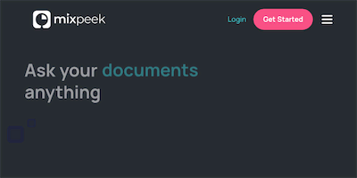 MixPeek AI Tool
