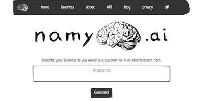Namy ai AI Tool