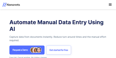 Nanonets AI Tool