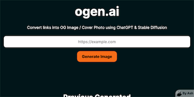 Ogen AI AI Tool