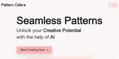 Pattern Cafe AI Tool