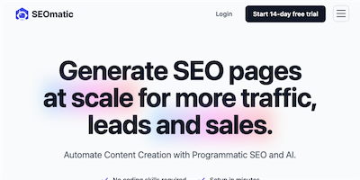 SEOmatic AI AI Tool