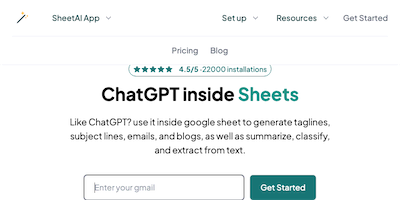 SheetAI.app AI Tool