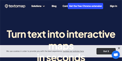 Textomap AI Tool